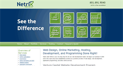 Desktop Screenshot of netrixweb.com